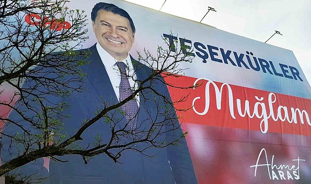 Başkan Aras'tan 'Teşekkür Muğlam' mesajı