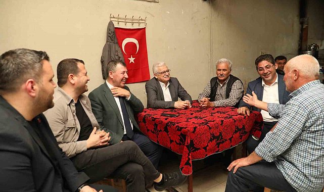 Başkan Deveciler hemşehrileri ile buluşmaya devam ediyor