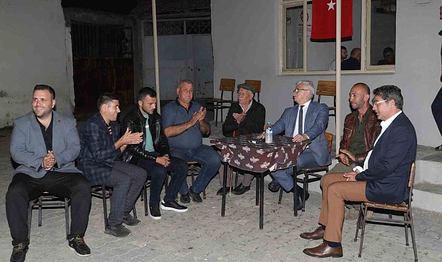 Başkan Deveciler'den kırsal mahallelere ziyaret