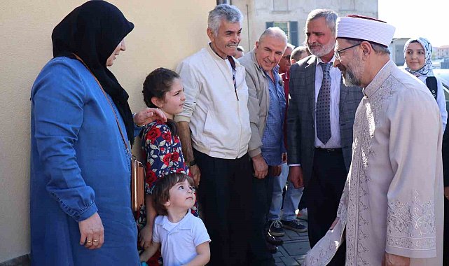 Başkan Erbaş: "Gazze'de yaşanan canavarlığı durdurmak için dünyanın insan olduğunu hatırlaması yeter"