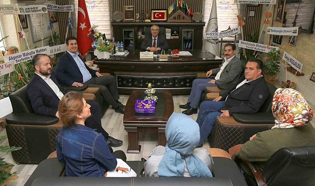 Başkan Güngör, Başkan Arslan'a hayırlı olsun ziyaretinde bulundu