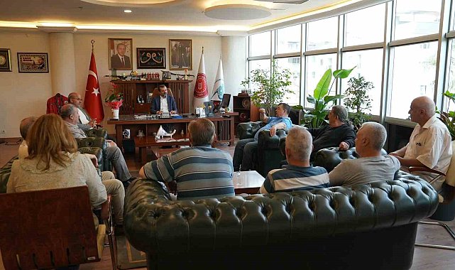 Başkan Işık'a ziyaretçi akını