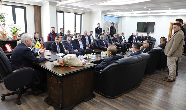 Başkan Memiş'e bayram ziyareti