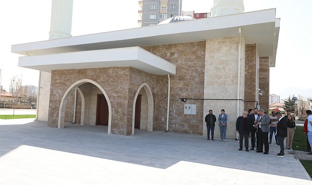 Başkan Palancıoğlu yapımı devam eden Adem Tanç Cami'yi inceledi
