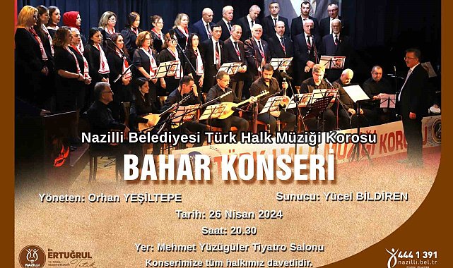 Başkan Tetik&#039;ten &#039;Bahara Merhaba&#039; konserine davet