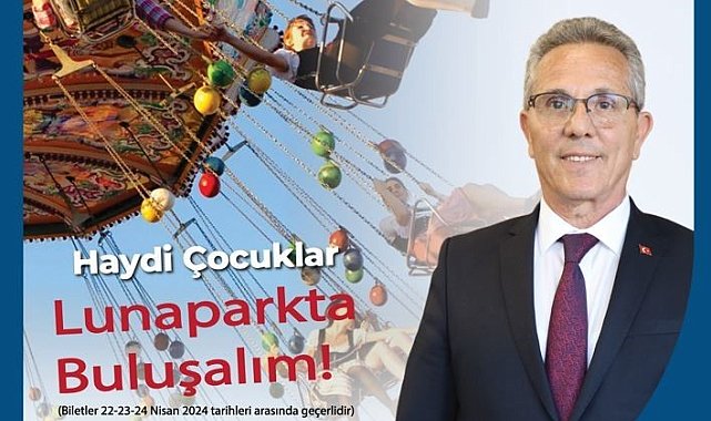 Başkan Tetik'ten çocuklara 23 Nisan sürprizi