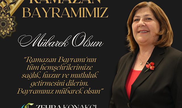 Başkan Zehra Konakçı'dan bayram mesajı