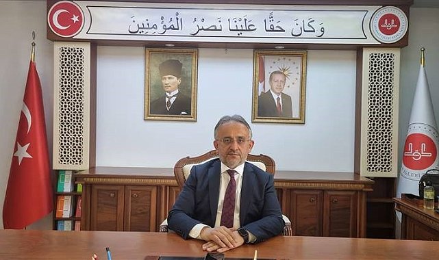 Bayburt'un yeni Müftüsü Bayram Danacı göreve başladı
