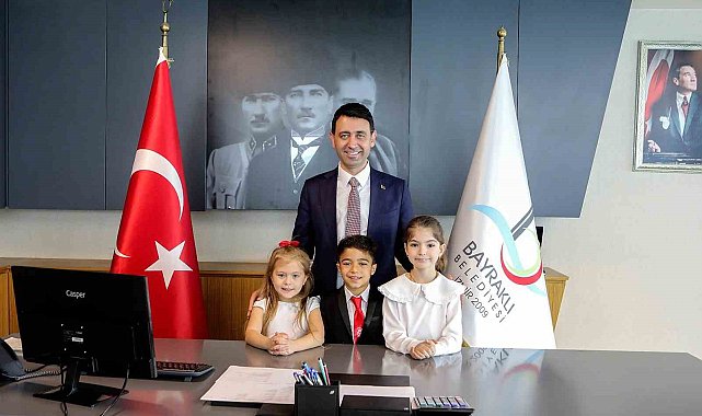 Bayraklı'da minik başkanlar icraatlarını açıkladı