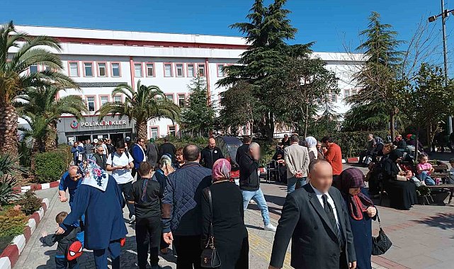 Bayram tatili sonrası hastaneler doldu taştı