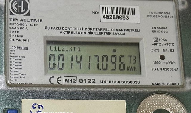 Bayramda elektrik tüketimi yüzde 7 arttı
