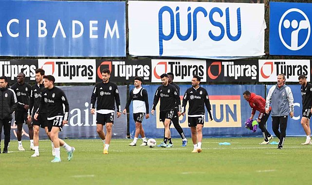 Beşiktaş, Çaykur Rizespor maçı hazırlıklarına başladı
