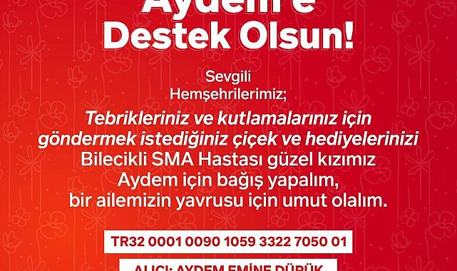Bilecik Belediye Başkanı seçilen Melek Mızrak Subaşı'dan özel bir istek