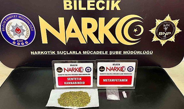 Bilecik&#039;te uyuşturucu operasyonu