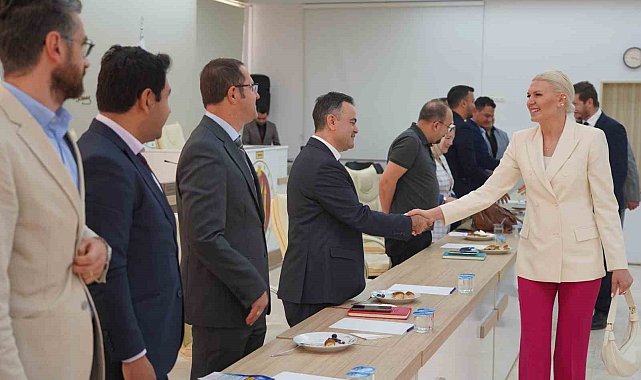 Birim müdürleriyle bir araya gelerek, yapılacak çalışmaları görüştü