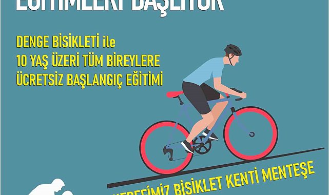 Bisiklet sürüş eğitimleri başlıyor