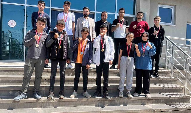 Bismilli sporcular 7 altın, 3 gümüş madalya kazandı