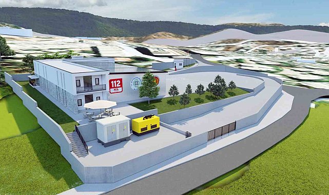 Bodrum'a yeni itfaiye binası