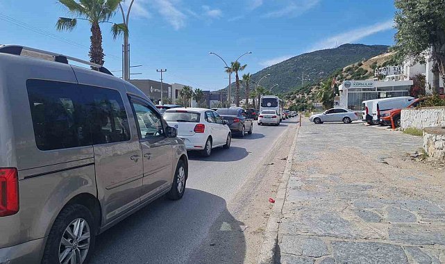 Bodrum'da bayram yoğunluğu