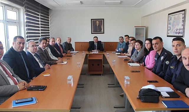 Bolvadin'de koordinasyon ve değerlendirme toplantısı