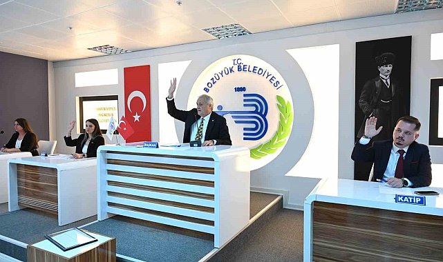 Bozüyük Belediye Meclisi seçimin ardından ilk kez toplandı