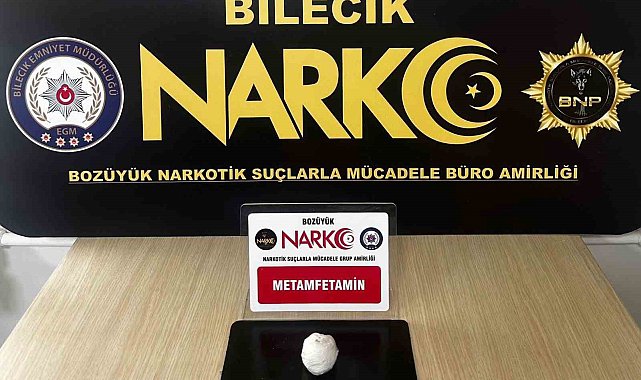 Bozüyük'te uyuşturucu operasyonu