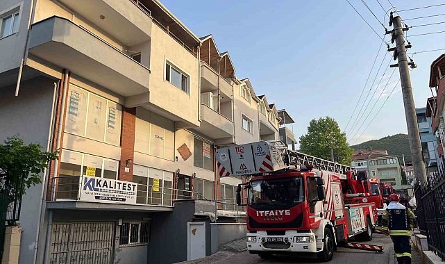Bulaşık makinesi yangın çıkardı