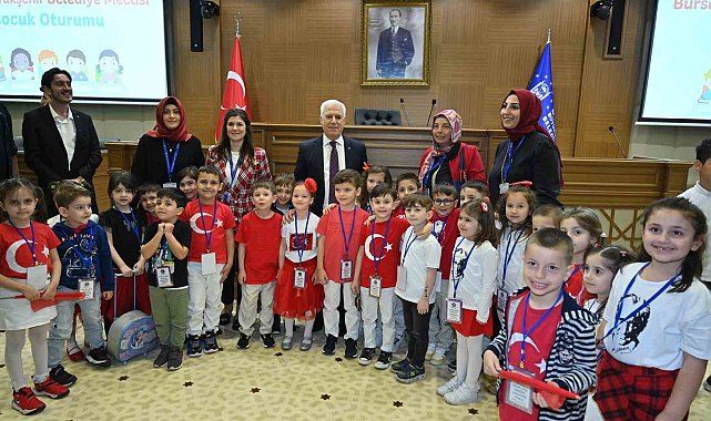 Bursa Büyükşehir Meclisi'nde söz hakkı çocukların