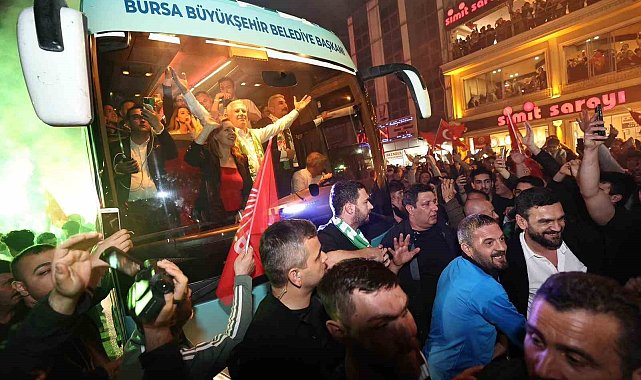 Bursa Büyükşehir'de yüzde 47,60 ile Bozbey, 6 ilçede CHP, 9 ilçede AK Parti, 2 ilçede İYİ Parti ipi göğüsledi