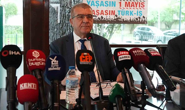 Bursa&#039;da 1 Mayıs kutlamaları Fatih Sultan Mehmet Bulvarı&#039;ndan yapılacak