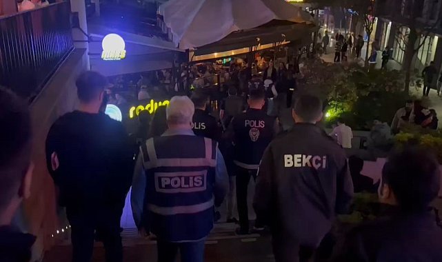 Bursa'da 500 polisle 'huzur' uygulaması: 14 kişi yakalandı