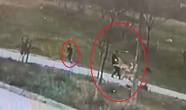 Bursa'da başıboş köpek dehşeti kamerada...Oğlu için kendini feda etti ölümden döndü