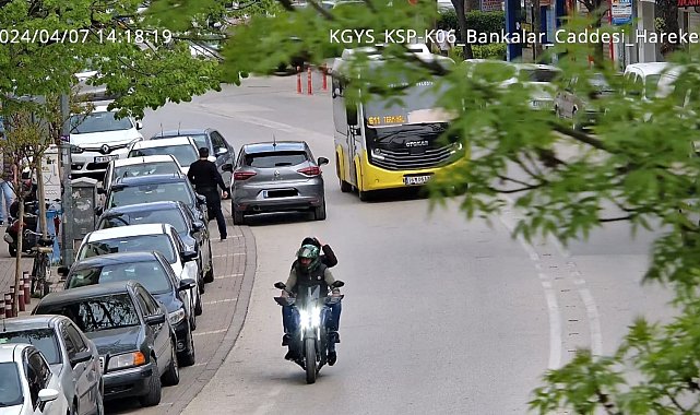 Bursa'da kural ihlali yapan sürücülere anlık fotoğrafla uyarı