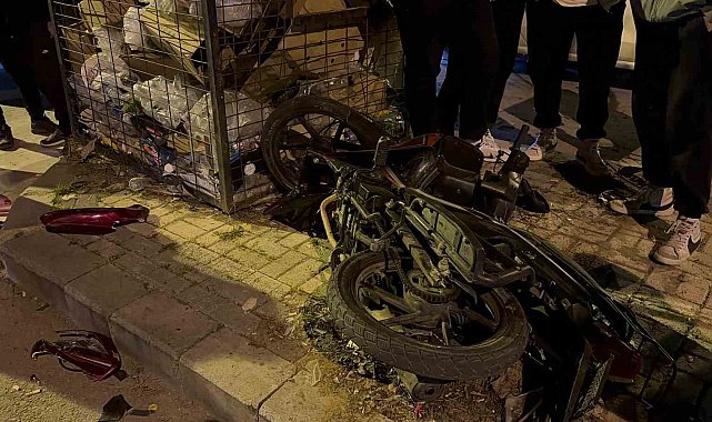 Bursa'da otomobil ile motosiklet çarpıştı, 2 kişi yaralandı