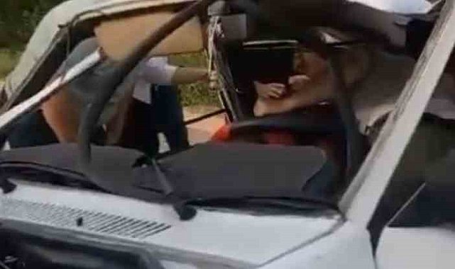 Bursa'da Tofaş otomobil hurdaya döndü: 1 ölü