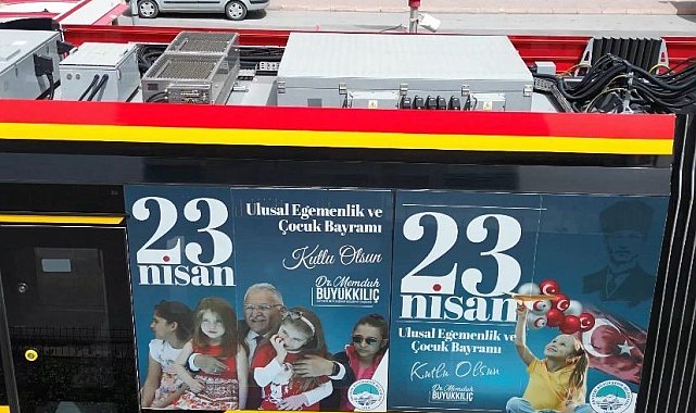 Büyükşehir Ulaşım A.Ş.'nin "Çocuk Treni" ile eğlenceli yolculuk