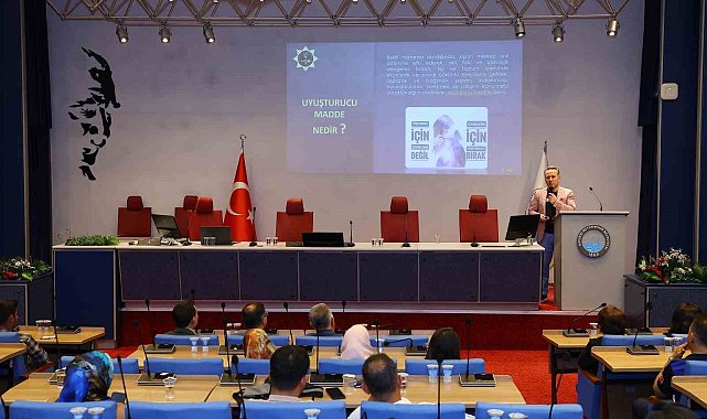 Büyükşehir ve emniyetten "madde bağımlılığı" eğitim programı