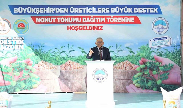 Büyükşehir'den tarıma yaklaşık 18 milyon TL'lik büyük destek