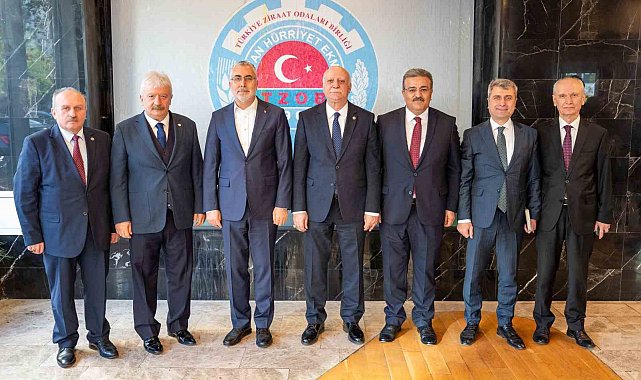 Çalışma ve Sosyal Güvenlik Bakanı Işıkhan, TZOB'u ziyaret etti