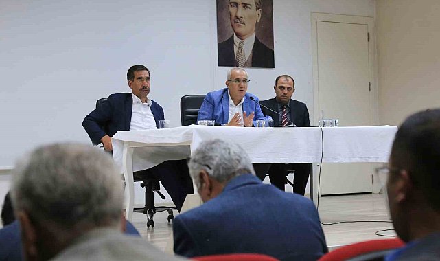 Çameli Belediye Başkanı Arslan muhtarlarla buluştu