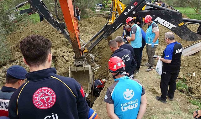 Çanakkale'de 2 kişinin hayatını kaybettiği toprak kaymasında 1 gözaltı