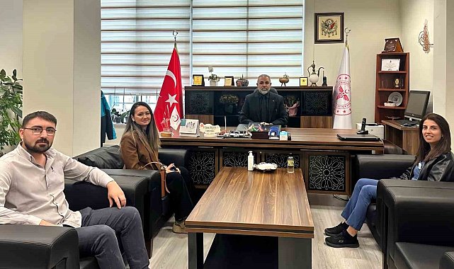 Çankırı İl Sağlık Müdürü personellerin morallerini yüksek tutuyor