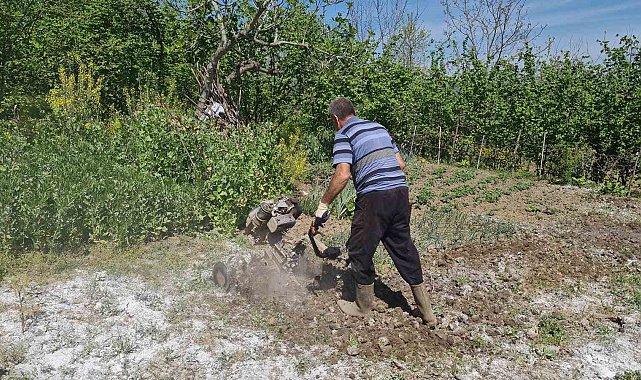 Çapa işçisinin Ramazan'da zorlu mesaisi