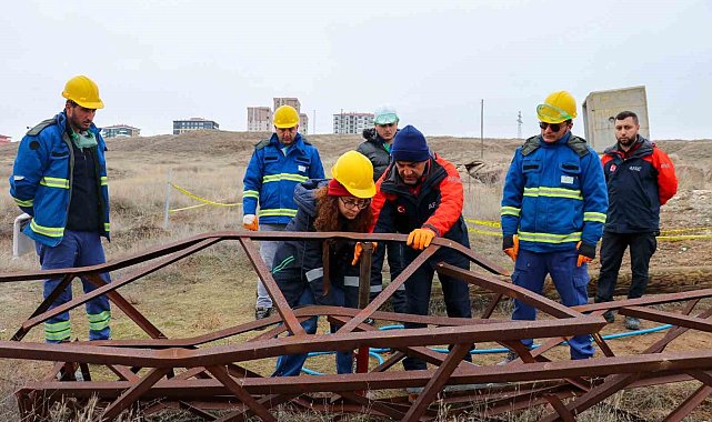 ÇEDAŞ'ın gönüllüler ekibi profesyonel "arama-kurtarma" personeli oldu