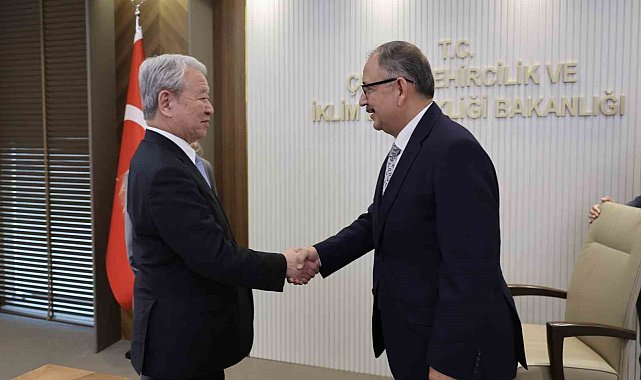 Çevre, Şehircilik ve İklim Değişikliği Bakanlığı ile Japonya Uluslararası İş Birliği Ajansı arasında güçlü iş birliği