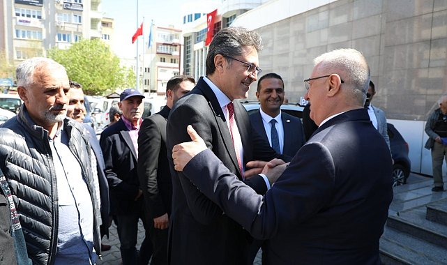 CHP Genel Başkan Yardımcısı Ensar Aytekin'den Başkan Ertaş'a hayırlı olsun ziyareti