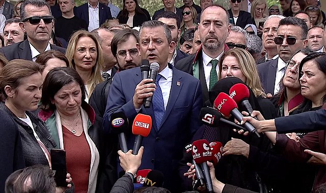 CHP Lideri Özel, Çorlu Tren Kazası davasından sonra açıklamalarda bulundu