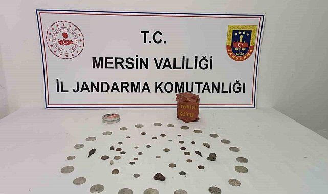 Çok sayıda tarihi eser ele geçirildi, 2 şüpheli yakalandı