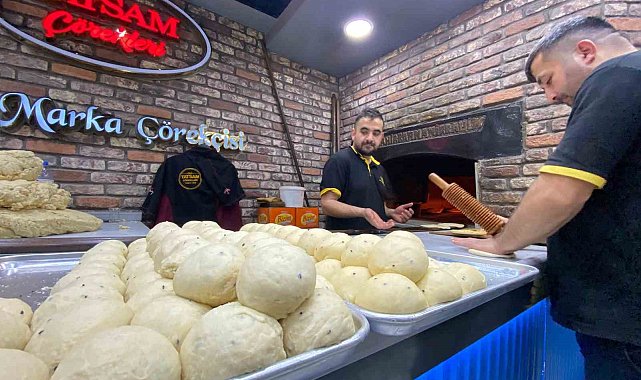 Çörekçilerde Ramazan Bayramı mesaisi