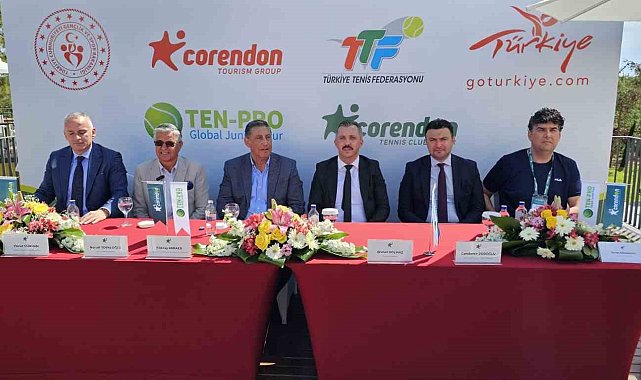 Corendon Tennis Club Kemer, Uluslararası TEN PRO - Turkish Bowl Tenis Turnuvası ile açıldı